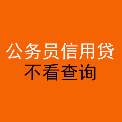 正安公务员信用贷款